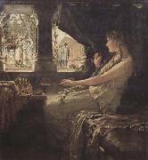 Fredegonda and Galswintha AD 566 (mk23), Alma-Tadema, Sir Lawrence